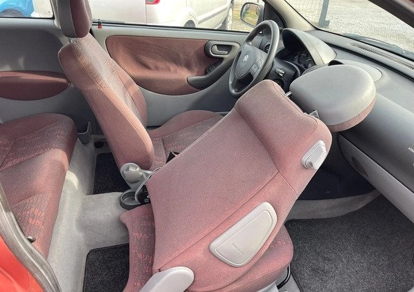 Opel Corsa cena 4900 przebieg: 109065, rok produkcji 2000 z Piwniczna-Zdrój małe 79
